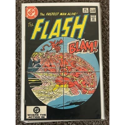 FLASH #316, 321, 322, 325 (1982 DC) Lot of 4 - Carmine Infantino Covers - Thumbnail 4