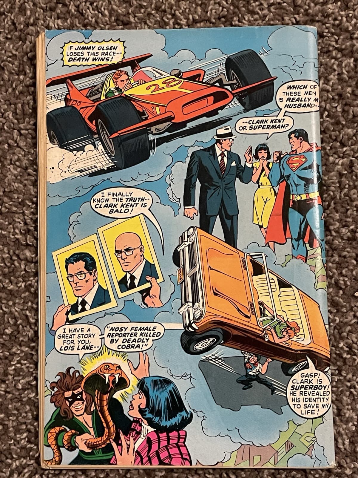 Superman Family #165, 179, 182, 193, 195, 205, 208 (1978 DC) Lot Of 7 - Thumbnail 7