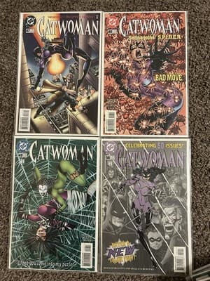 Catwoman 2 Series #47 - 50 (1997 DC) Lot Of 4 Two-Face - Batman - Image 1