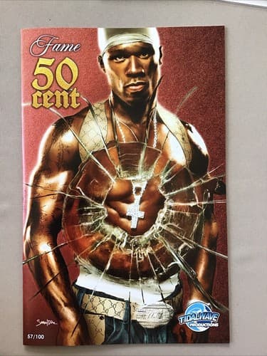 FAME- 50 CENT GET RICH OR DIE TRYIN HOMAGE #1 (2024 Tidal Wave) LMTD 57/100 - Image 1