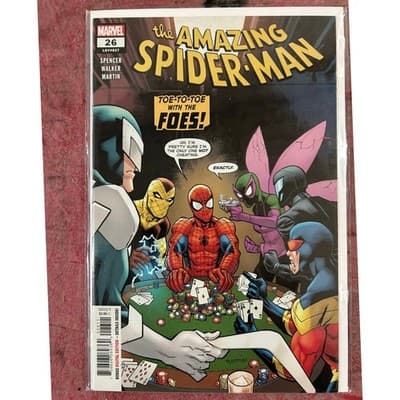 The Amazing Spider-Man 6th Series #22 - 26 (2018 Marvel) Lot of 5 Variant Covers - Thumbnail 6