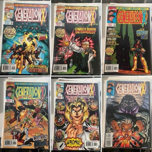 Generation X #29 - 32, 34, 35 (1997 Marvel Comics) Lot Of 6 - Image 1