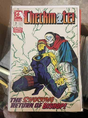 Lot Of 7 Checkmate #15, 16, 17, 18, 19, 20, 21 (1989 DC) Peacemaker, Janus Dir - Thumbnail 8