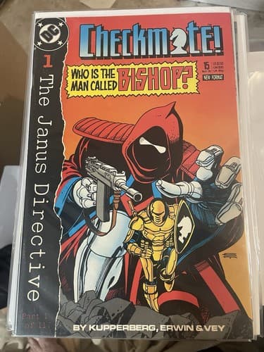 Lot Of 7 Checkmate #15, 16, 17, 18, 19, 20, 21 (1989 DC) Peacemaker, Janus Dir - Thumbnail 2