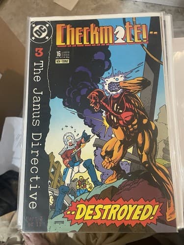 Lot Of 7 Checkmate #15, 16, 17, 18, 19, 20, 21 (1989 DC) Peacemaker, Janus Dir - Thumbnail 3