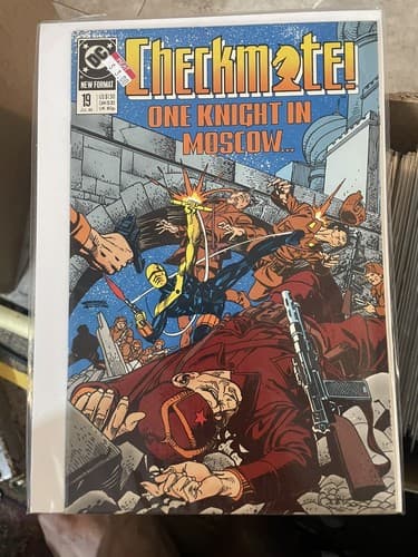 Lot Of 7 Checkmate #15, 16, 17, 18, 19, 20, 21 (1989 DC) Peacemaker, Janus Dir - Thumbnail 6