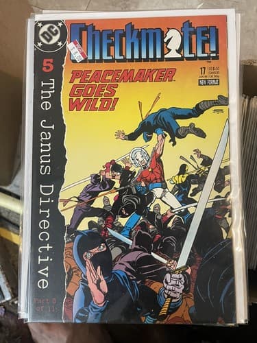 Lot Of 7 Checkmate #15, 16, 17, 18, 19, 20, 21 (1989 DC) Peacemaker, Janus Dir - Thumbnail 4