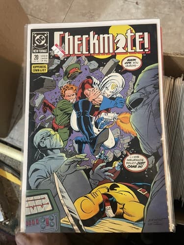 Lot Of 7 Checkmate #15, 16, 17, 18, 19, 20, 21 (1989 DC) Peacemaker, Janus Dir - Thumbnail 7