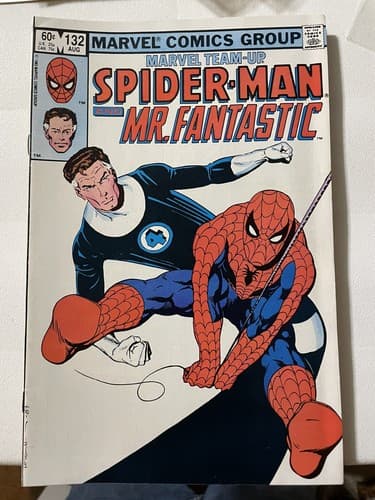 Lot Of 2 Marvel Team-Up #132 & 133 (1983 Marvel) Fantastic Four Team Up - Thumbnail 2