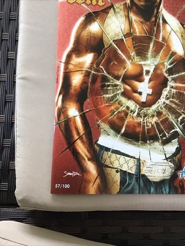 FAME- 50 CENT GET RICH OR DIE TRYIN HOMAGE #1 (2024 Tidal Wave) LMTD 57/100 - Thumbnail 10