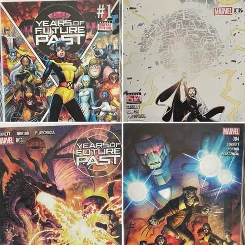 Lot Of 4 Issue Of Future Past #1 - 4 (2015 Marvel) Secret Wars - Image 1