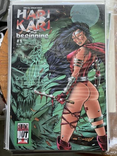 Hari Kari: Her Art is Death #0-1 - Black Out Comics 1995 - Thumbnail 5