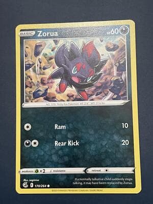 SWSH08: Fusion Strike #170/264 Zorua - Image 1
