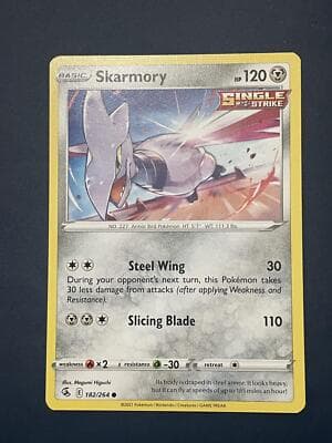 SWSH08: Fusion Strike #182/264 Skarmory - Image 1