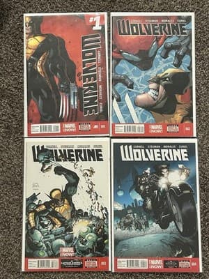 Wolverine Vol. 6 #1 - 4 (2014 Marvel) 1st App Of The Offer, Crime Boss Lot Of 4 - Image 1