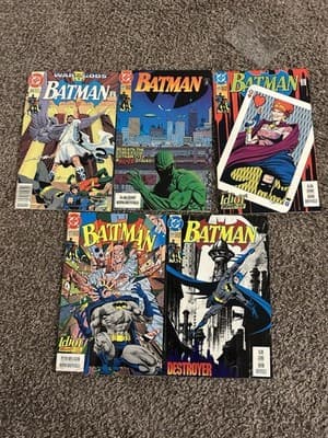 Batman 1st Series #470 - 474 (1991-92 DC) Lot Of 5 - Image 1