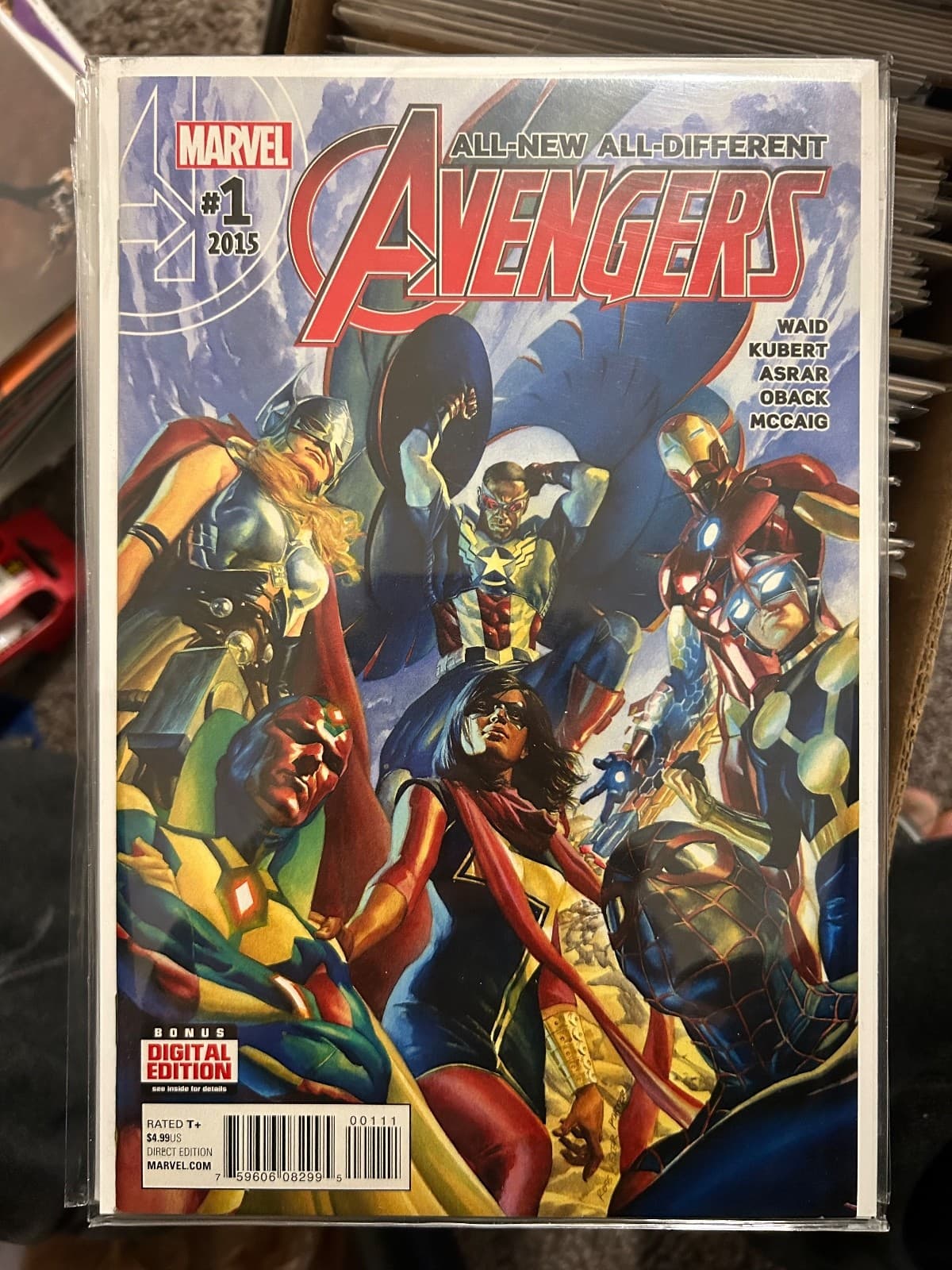 All-New All-Different Avengers #1 (2015 Marvel) KEY ISSUE - Image 1