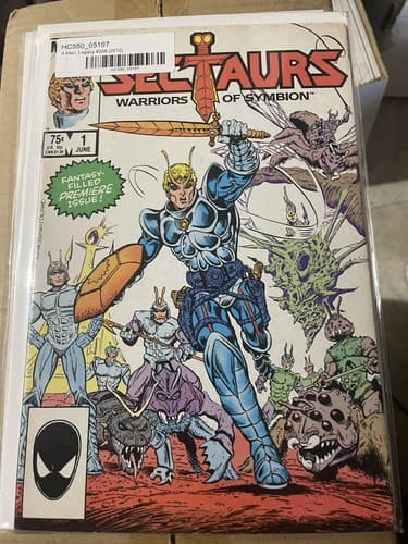Lot Of 2 Sectaurs #1 & 2 (1985 Marvel) 1 KEY - Thumbnail 2