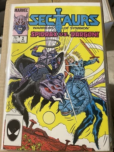 Lot Of 2 Sectaurs #1 & 2 (1985 Marvel) 1 KEY - Thumbnail 3