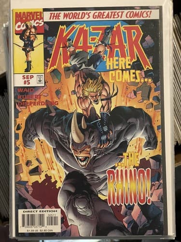 Ka-Zar 3rd Series #1 - 12 (1997 Marvel) Mark Waid Andy Kubert - Thumbnail 8