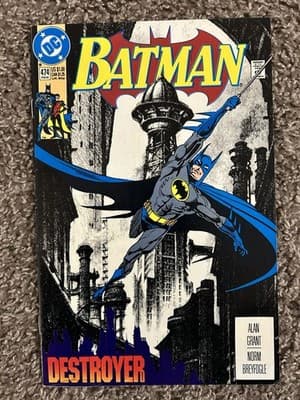 Batman 1st Series #470 - 474 (1991-92 DC) Lot Of 5 - Thumbnail 10