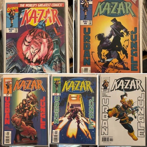 Ka-Zar 3rd Series #1 - 12 (1997 Marvel) Mark Waid Andy Kubert - Thumbnail 2