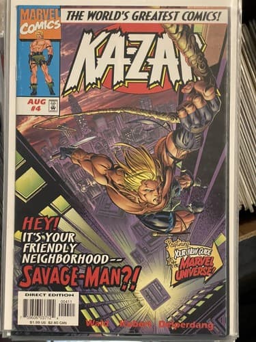Ka-Zar 3rd Series #1 - 12 (1997 Marvel) Mark Waid Andy Kubert - Thumbnail 7