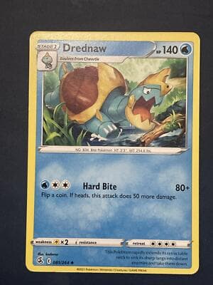 SWSH08: Fusion Strike #081/264 Drednaw Regular - Image 1