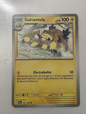 Galvantula Paradox Rift Pokemon #065/182 Common - Image 1