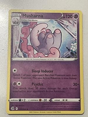 SWSH08: Fusion Strike #122/264 Musharna - Image 1