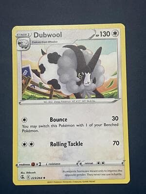 SWSH08: Fusion Strike #223/264 Dubwool Regular - Image 1