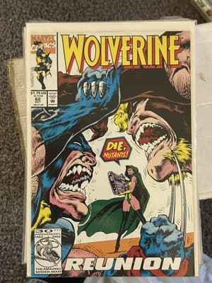 Wolverine 2nd Series #58, 59, 60, 61, 62 (1990 Marvel) Lot Of 5 - 1 KEY ISSUE - Thumbnail 6
