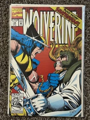 Wolverine 2nd Series #50 - 55 (1992 Marvel) Lot Of 6 - 1 KEY ISSUE Shiva 1st - Thumbnail 6