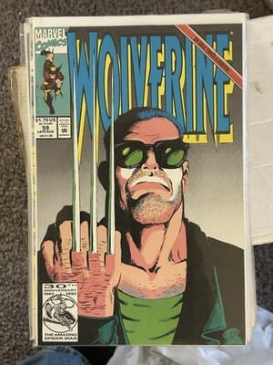 Wolverine 2nd Series #58, 59, 60, 61, 62 (1990 Marvel) Lot Of 5 - 1 KEY ISSUE - Thumbnail 3