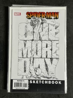Marvel Spider-Man Lot 6 Mutant Agenda Parker Years Red Sonja Velocity Sketchbook - Thumbnail 4