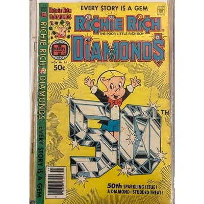 Richie Rich The Poor Little Rich Boy (1978 Harvey Comics) Lot of 4 - Thumbnail 3