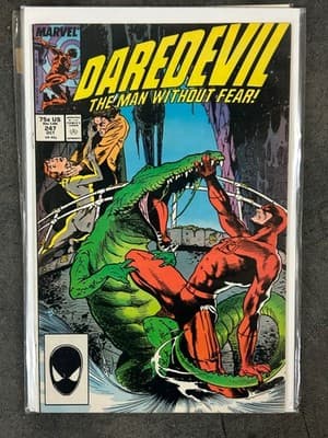 Marvel Daredevil Comic Lot 8 Issues 242-249 1988 BaggedBoarded Wolverine - Thumbnail 7