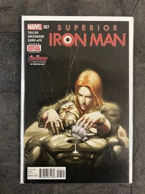 Marvel Superior Iron Man Comic Lot Issues 002 004 005 006 007 008 009 Bagged - Thumbnail 6