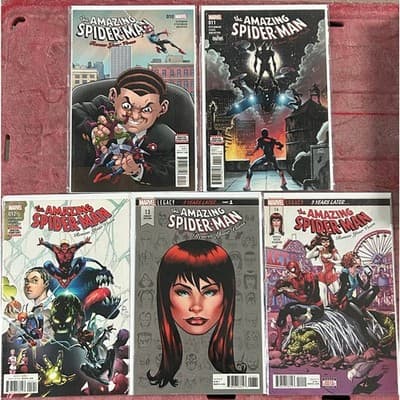 Amazing Spider-Man Renew Your Vows Vol. 2 #10 - 14 (2017 Marvel) Lot of 5 - Image 1