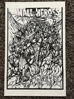 Hall Of Heroes Presents #1 (1993 HOH) 1st Deadbolt App Early Trent Kaniuga - Thumbnail 3