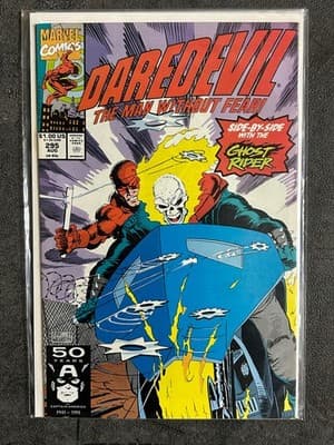 Marvel Daredevil Comic Lot 291-296 6 Comics 1991 The Man Without Fear Punisher - Thumbnail 6