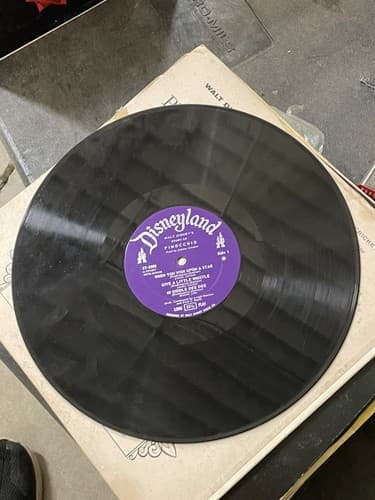 A Disneyland Record, Disney's Pinocchio, Complete Story, Music, Songs, And Book - Thumbnail 5