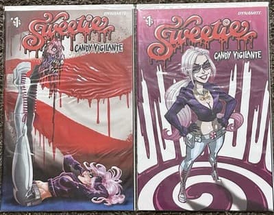 Sweetie Candy Vigilante #1A & 1B (2022 Dynamite) Lot Of 2 - Image 1