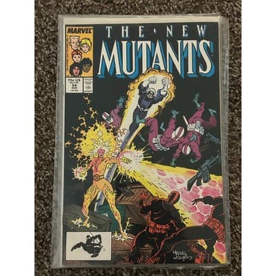 New Mutants #52, 53, 54, 55 (1986 Marvel) Lot of 4 - Thumbnail 3