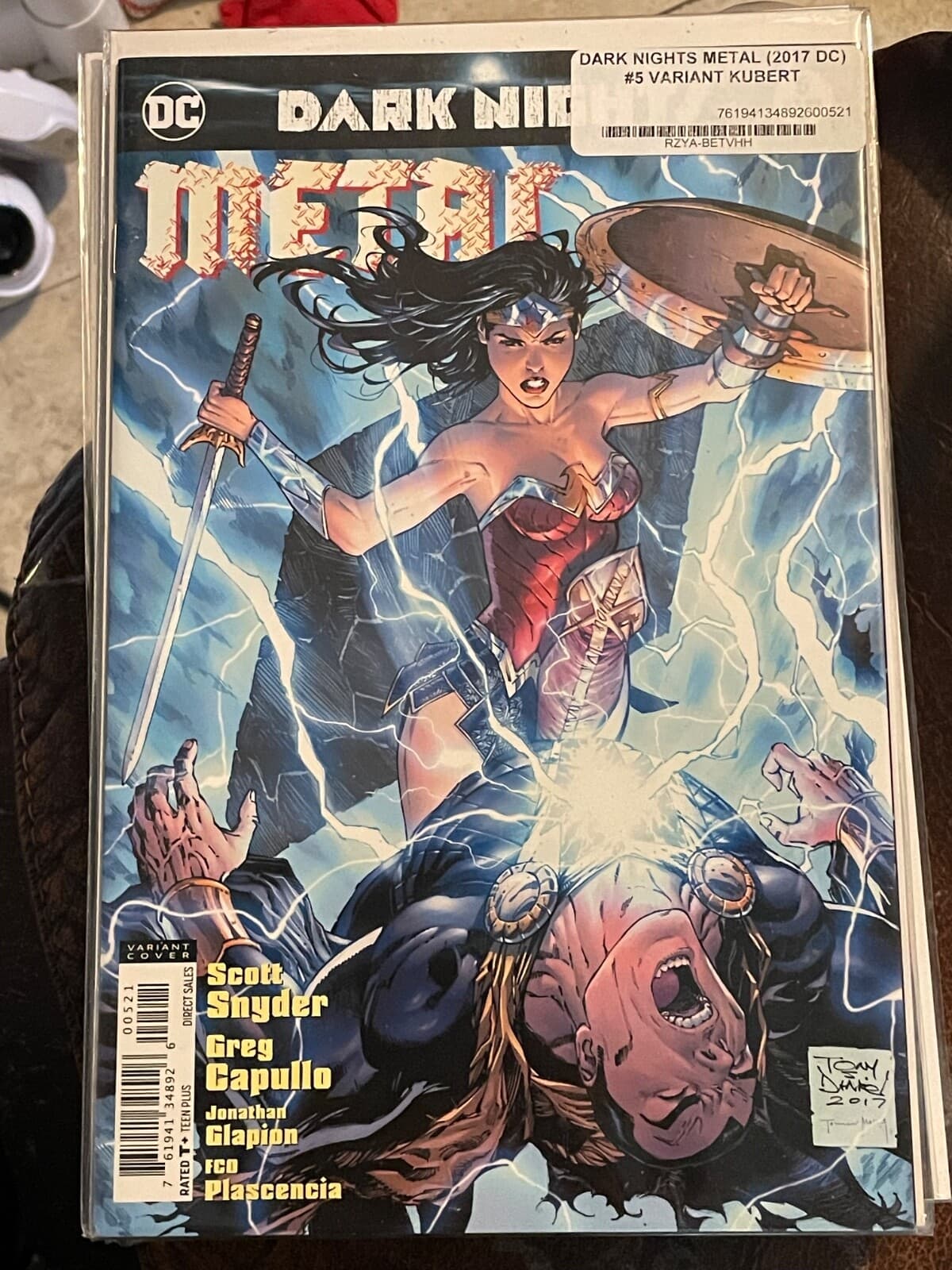 Dark Nights Metal #4E 2nd Print, 5B (2017 DC) You Pick!!!! - Thumbnail 3