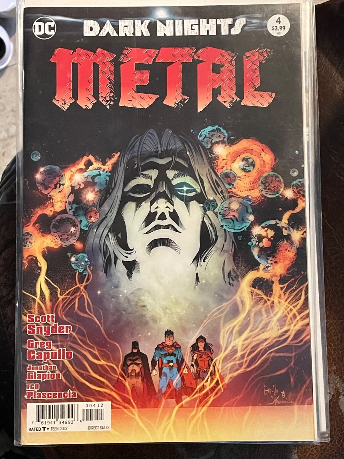 Dark Nights Metal #4E 2nd Print, 5B (2017 DC) You Pick!!!! - Image 1