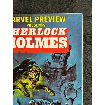 Marvel Preview #5 (1976 Curtis Magazine) Sherlock Homes Hounds of Hell - Thumbnail 9