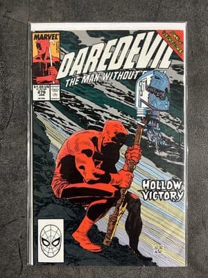 Marvel Daredevil Comic Book Lot 3 #274 #275 #276 The Man Without Fear Set 1989 - Thumbnail 4