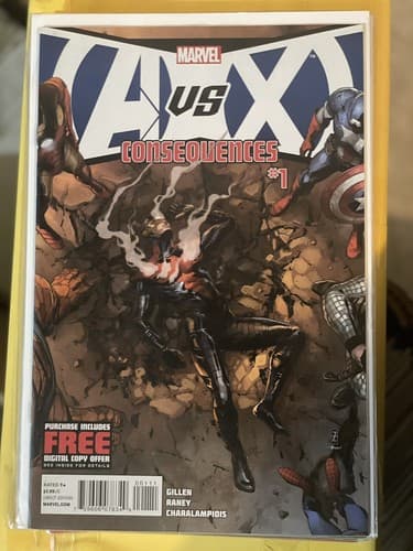Lot Of 5 A vs X: Consequences #1, 2, 3, 4, 5 (2012 Marvel) Complete Set Of 5 - Thumbnail 2