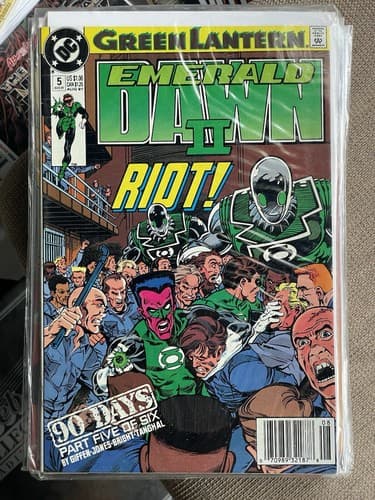 Green Lantern Emerald Dawn II #1 - 3, 5, 6 (1991 DC) Sinestro Lot Of 5 - Thumbnail 5